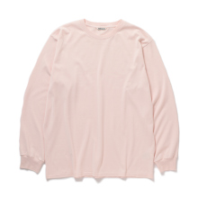 LUSTER PLAITING L/S TEE - Pale Pink