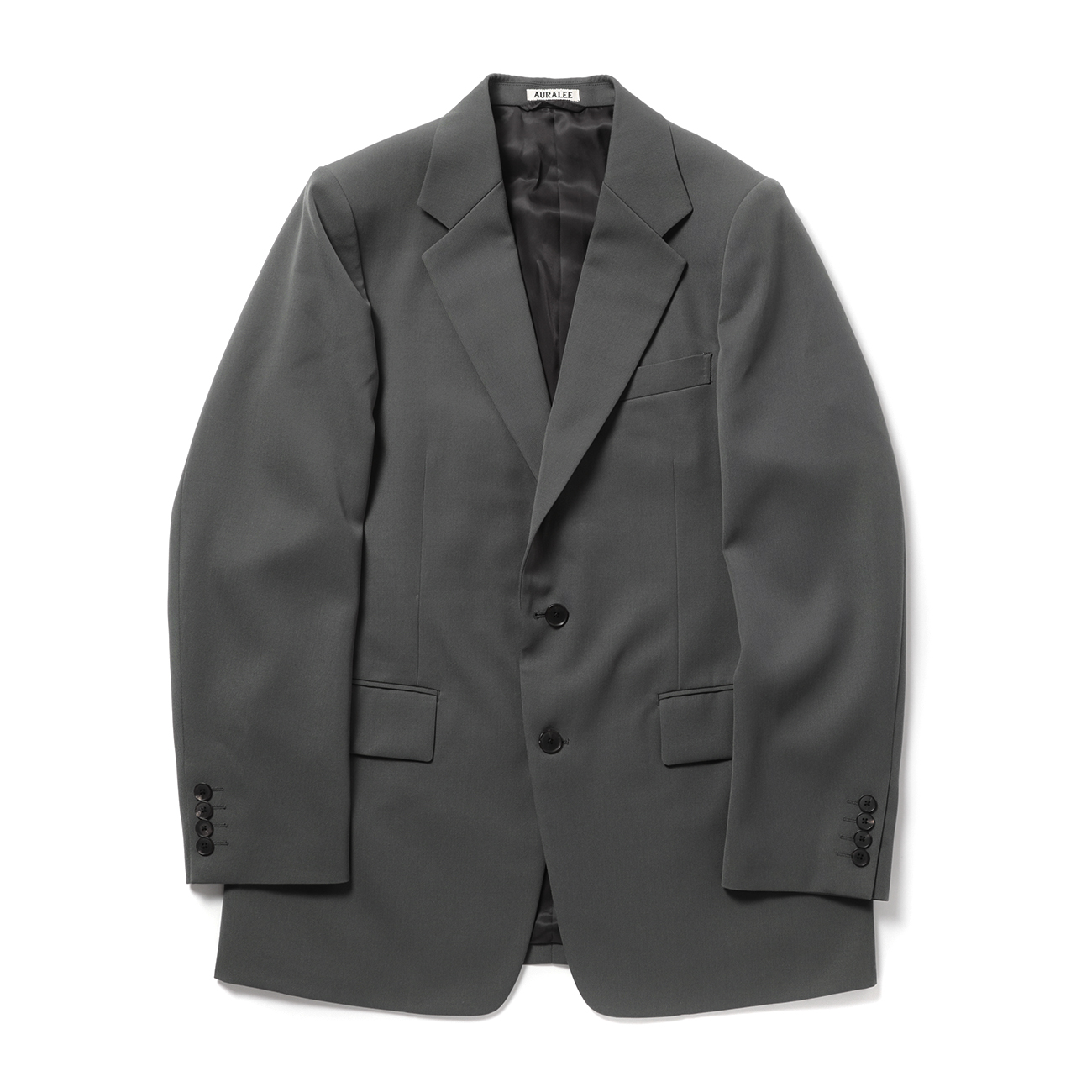 ジャケット・アウター AURALEE /WOOL MAX GABARDINE JACKET Auralee Light Wool Max Gabardine Jacket in Top Brown Curated