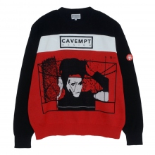 C.E / シーイー | CAVEMPT DESIGN KNIT - Black | 通販 - 正規取扱店