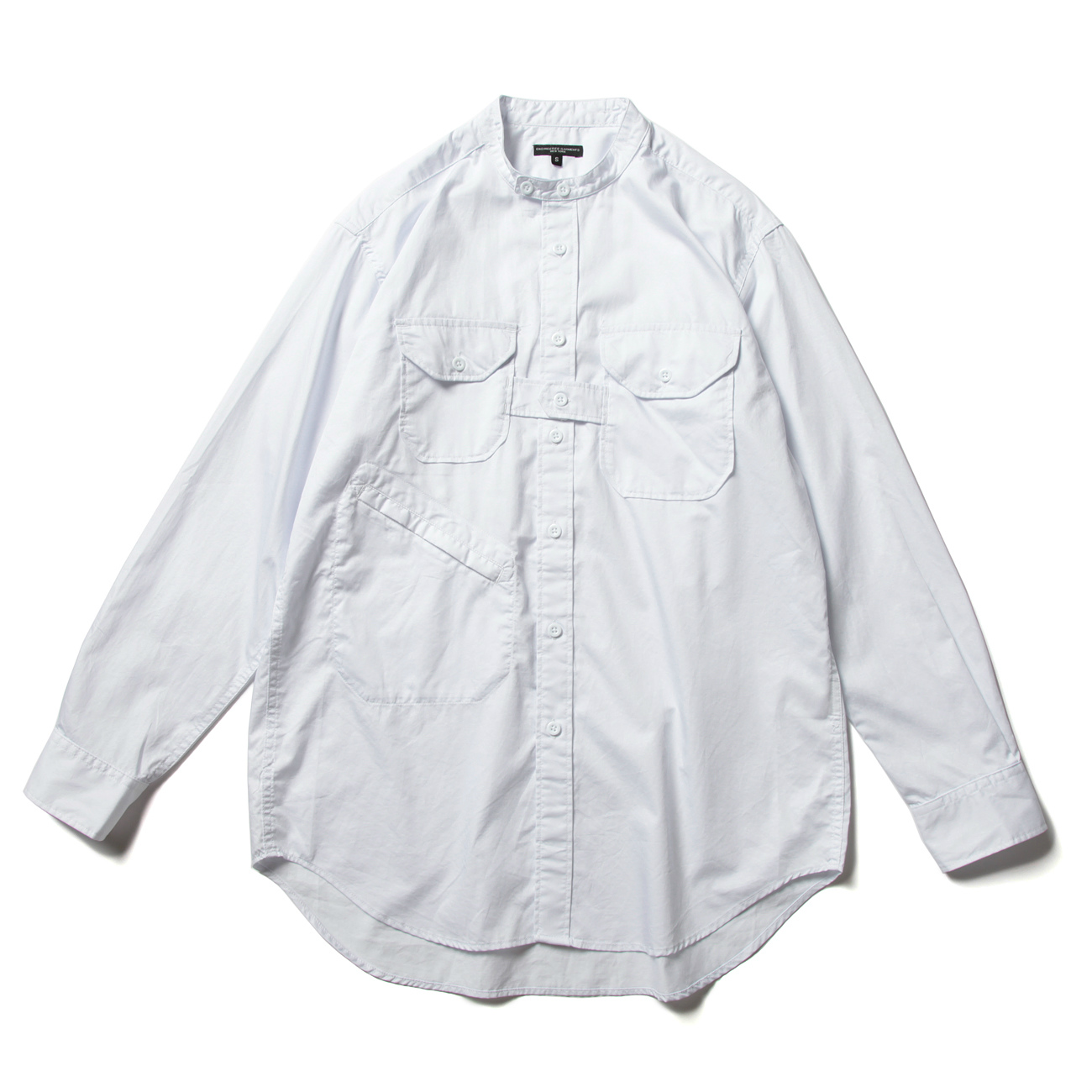 ENGINEERED GARMENTS / エンジニアドガーメンツ | Banded Collar Shirt