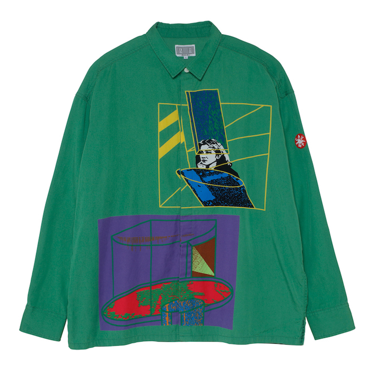 C.E / シーイー | AUTHENTICITY BIG SHIRT - Green | 通販 - 正規取扱
