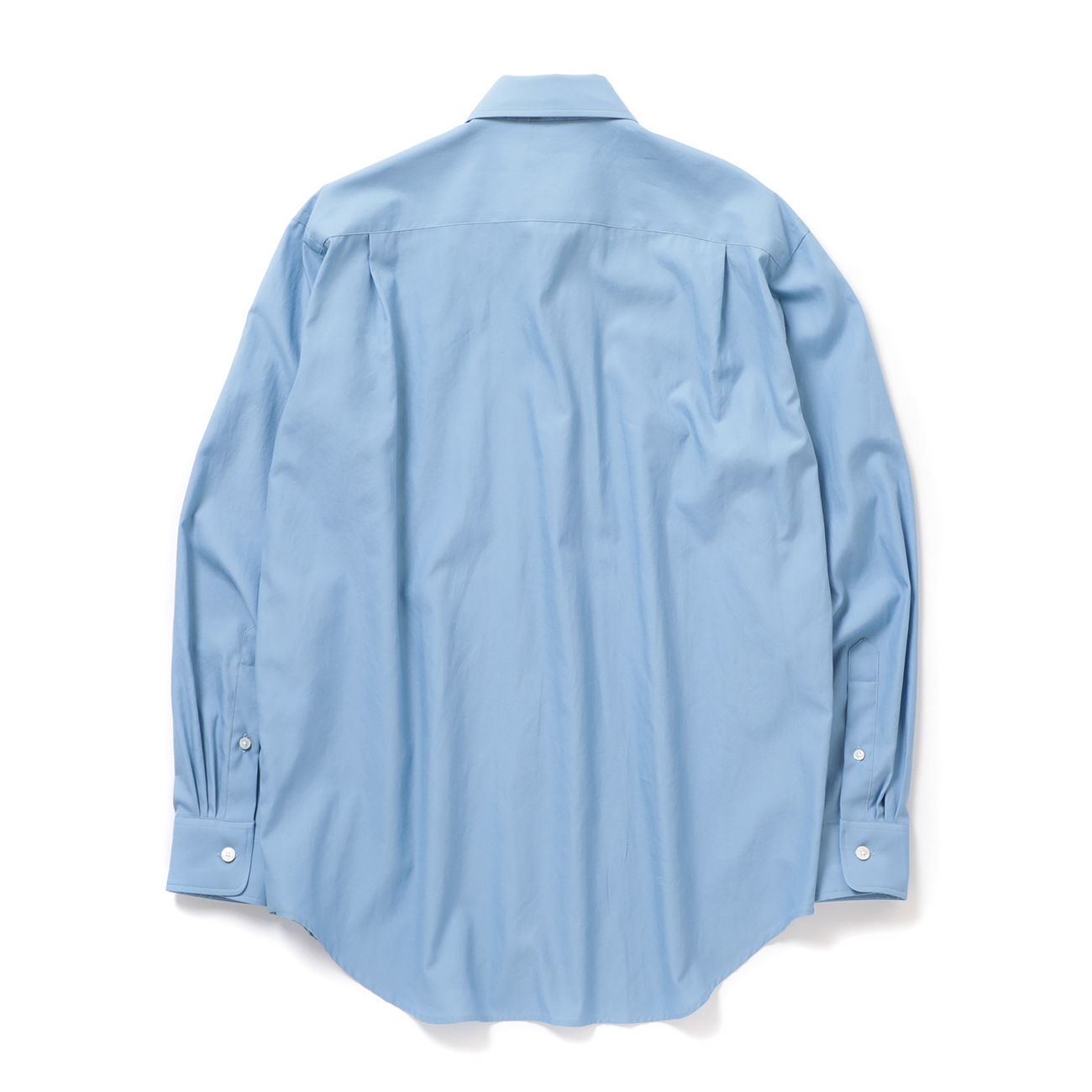 AURALEE / オーラリー | WASHED FINX TWILL SHIRT / ウォッシュド フィンクス ツイル シャツ | 1 | ブルー | レディース AURALEE(オーラリー) 24SS WASHED FINX TWILL BIG SHIRT ウォッシュド