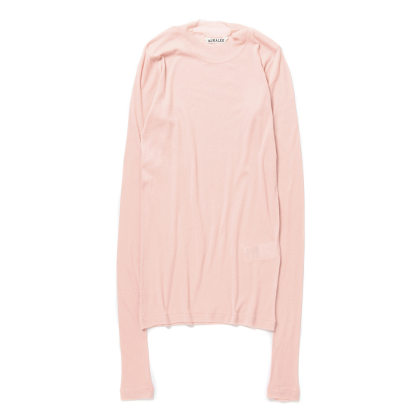 AURALEE / オーラリー | SUPER HIGH GAUGE SHEER RIB L/S TEE