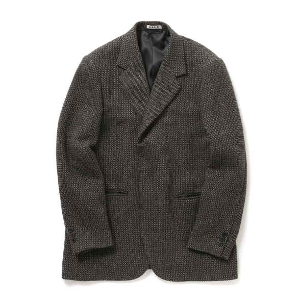 AURALEE オーラリー WOOLSILK シャツ ジャケット AURALEE / オーラリー | LINEN WOOL SILK SHARK SKIN SHIRTS