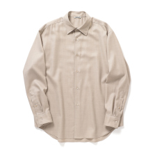 SUPER LIGHT WOOL SHIRT (レディース) - Top Beige