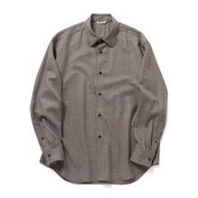 SUPER LIGHT WOOL SHIRT (レディース) - Top Brown