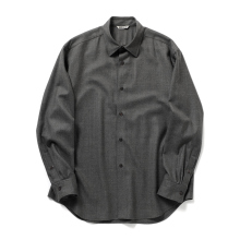 SUPER LIGHT WOOL SHIRT(レディース) - Top Charcoal