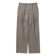 AURALEE / オーラリー | SUPER LIGHT WOOL TWO-TUCK SLACKS (メンズ