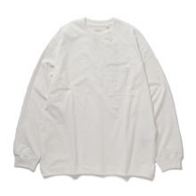 nanamica / ナナミカ | OOAL L/S Pocket Tee - Off White