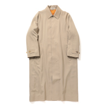 ULTRA FINE WOOL TWILL WOOL-LINED COAT (メンズ) - Beige×Mix Orange 