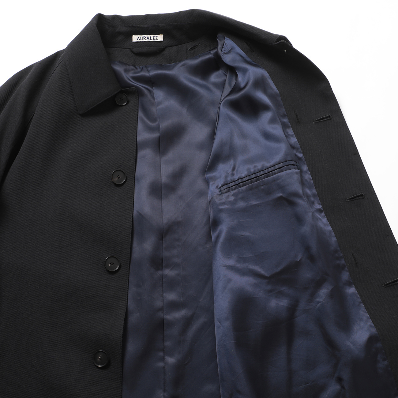 AURALEE / オーラリー | ULTRA FINE WOOL TWILL WOOL-LINED COAT