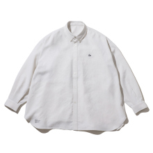 DRY WASHER POPLIN L/S B.D SHIRT - Ivory