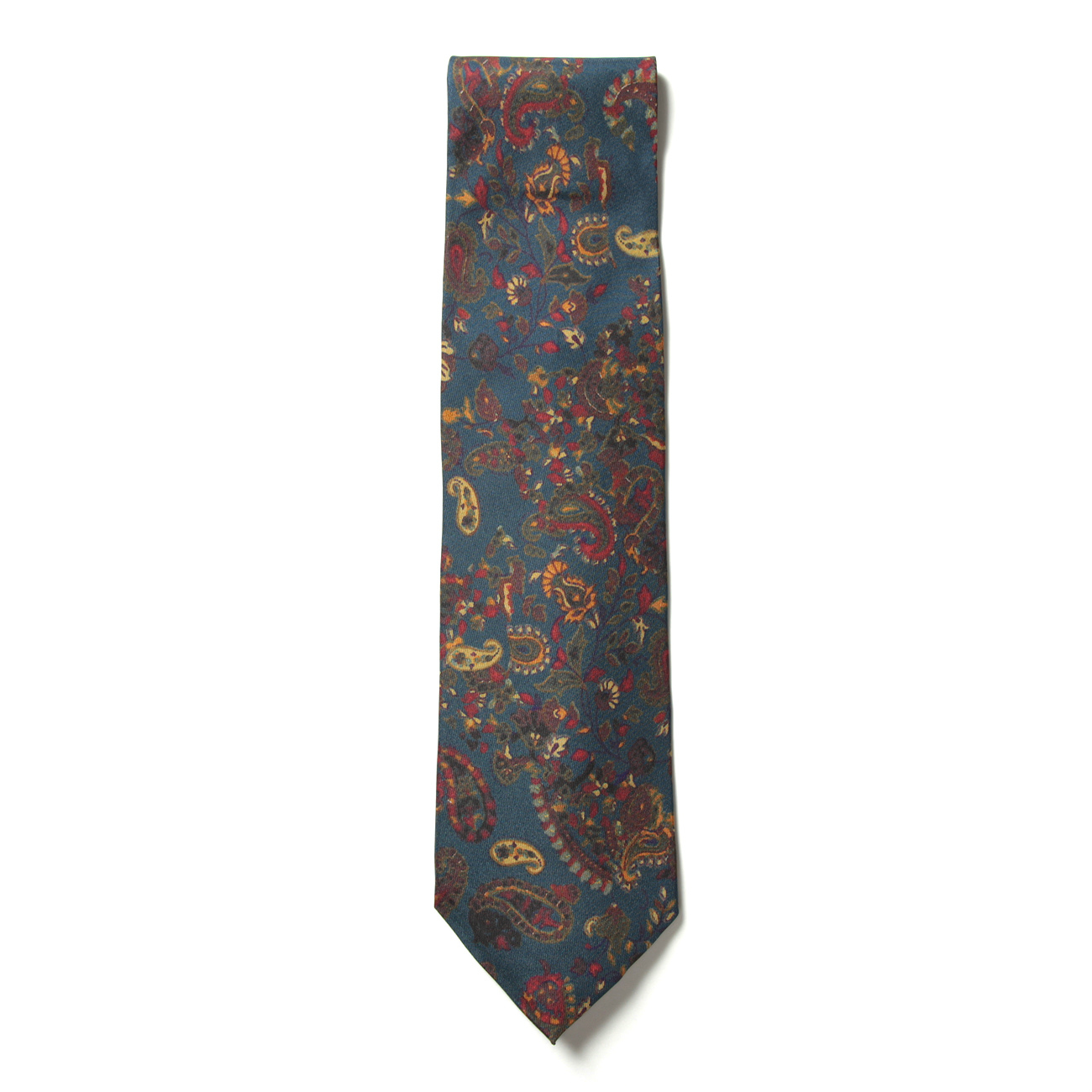 ねねNEEDLES ニードルズ Needles / ニードルズ | Neck Tie - Silk Twill / Paisley Pt. - Blue