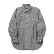 ENGINEERED GARMENTS / エンジニアドガーメンツ | Work Shirt - Cotton Chambray - Grey