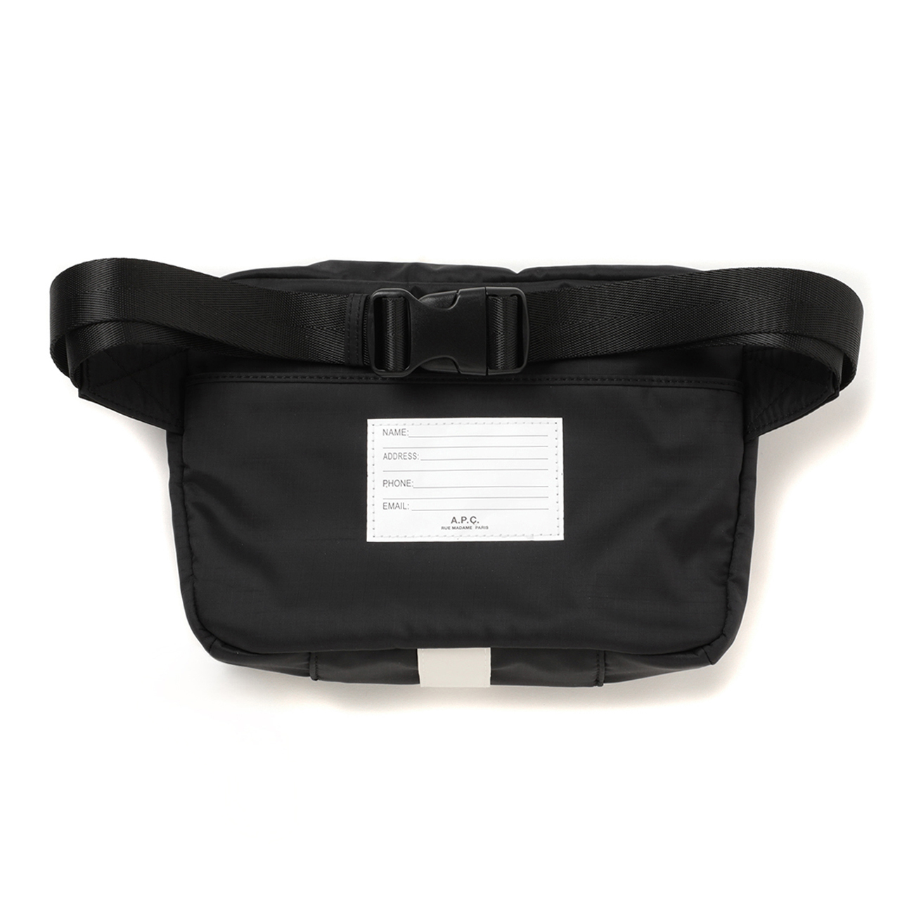 アーペーセー A.P.C. メンズ TREK ヒップバック ブラック A.P.C. アーペーセー バッグ ショルダーバッグ TREK BUM BAG