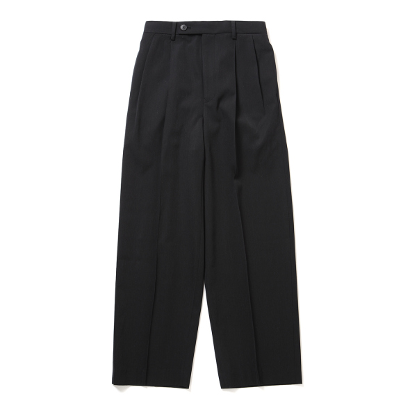 AURALEE / オーラリー | LIGHT WOOL MAX GABARDINE SLACKS (レディース) - Top Black | 通販  - 正規取扱店 | COLLECT STORE / コレクトストア