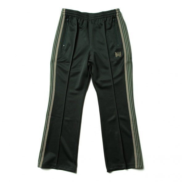 Needles / ニードルズ | Boot-Cut Track Pant - Poly Smooth - Dk
