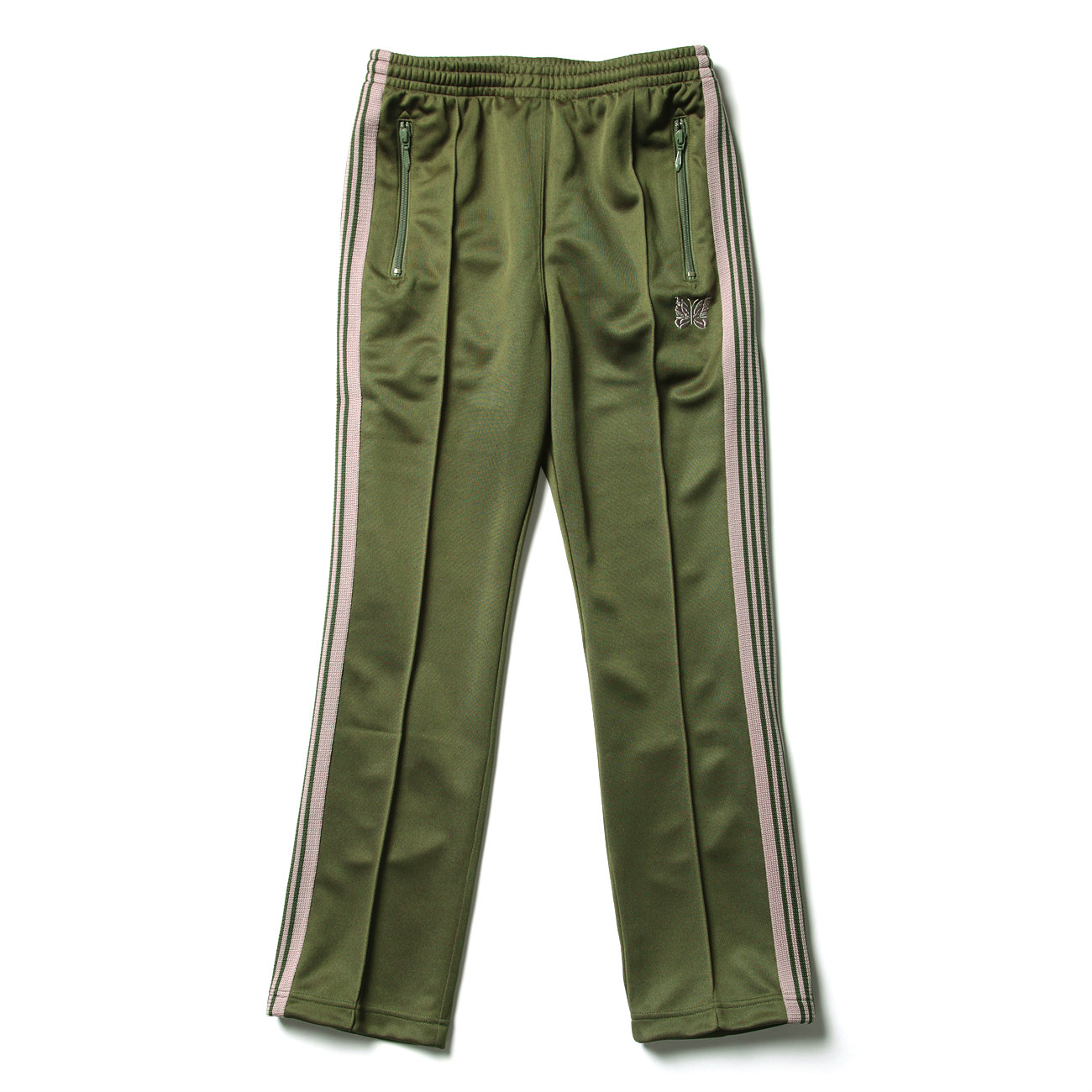 新品 Needles Narrow Track Pant M オリーブOlive定価 - その他