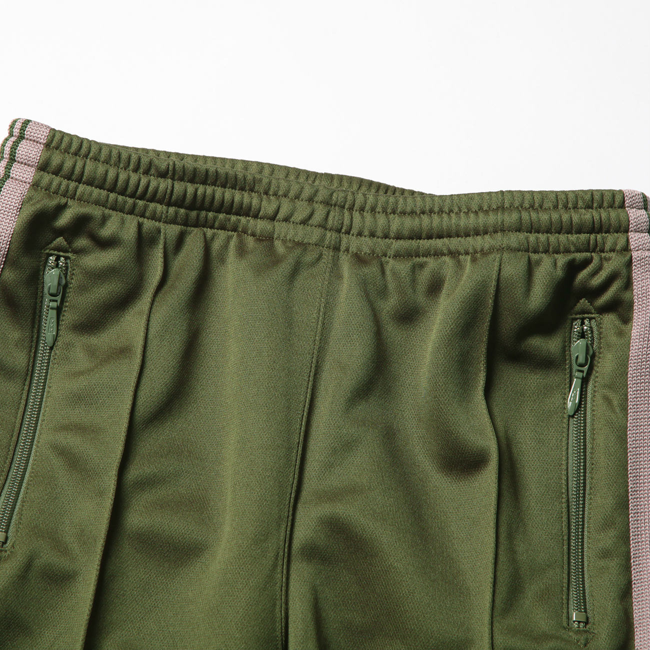 Needles / ニードルズ | Narrow Track Pant - Poly Smooth - Olive