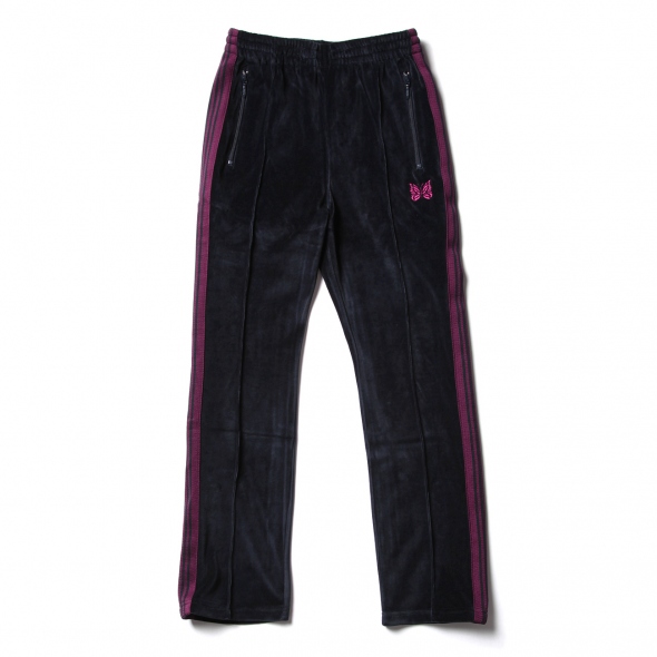 Needles / ニードルズ | Narrow Track Pant - C/Pe Velour - Navy | 通販 - 正規取扱店 |  COLLECT STORE / コレクトストア