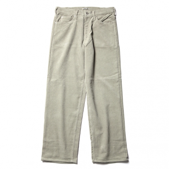 AURALEE / オーラリー | WASHED CORDUROY 5P PANTS (メンズ