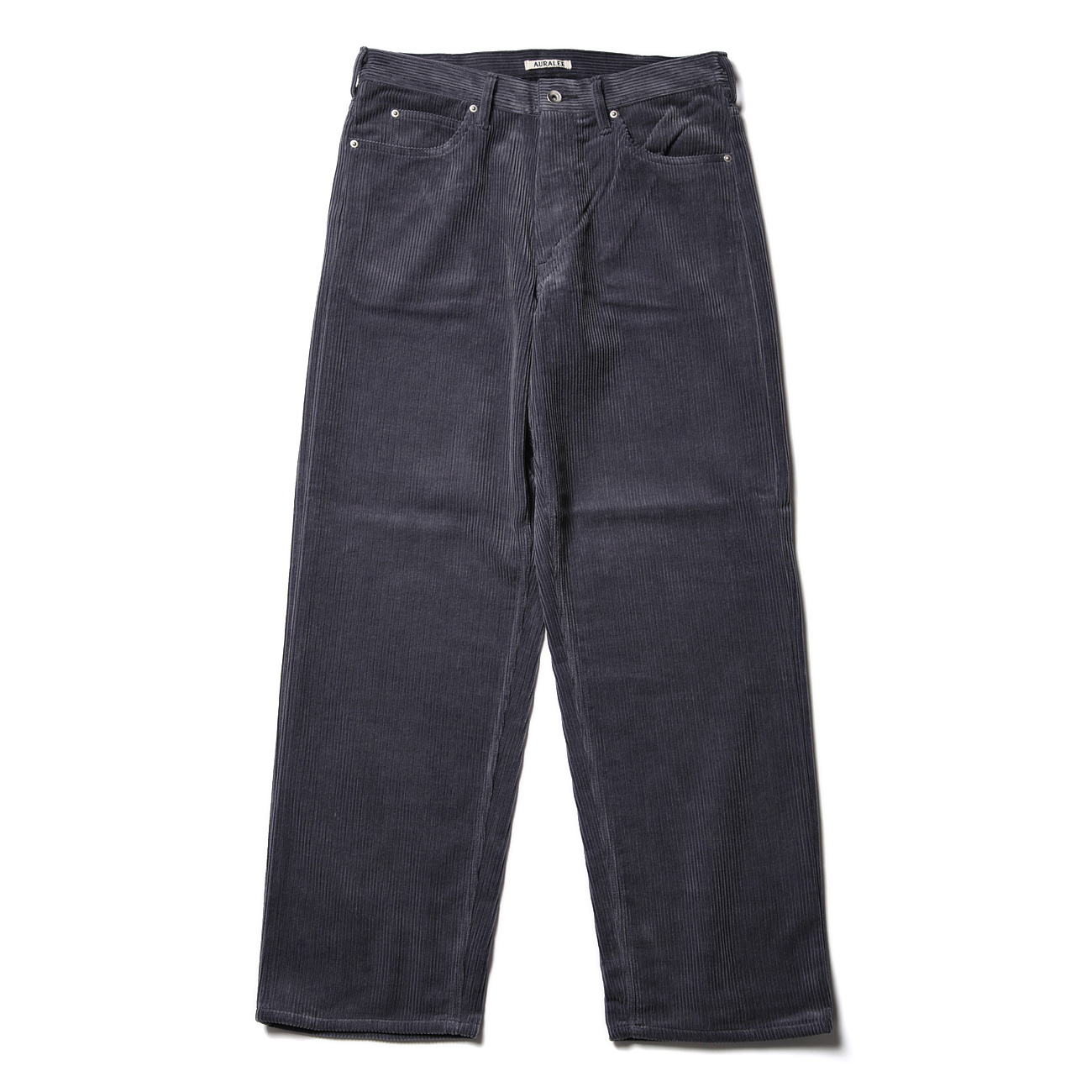 オーラリー　WASHED CORDUROY 5P PANTS Auralee Washed Corduroy 5P Pants - Black Brown | Garmentory