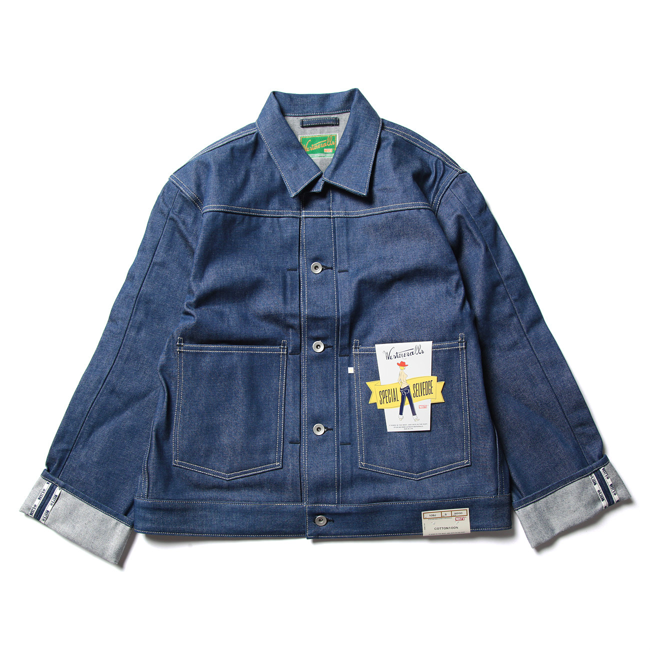 WESTOVERALLS スウェードシャツ WESTOVERALLS（ウエストオーバーオールズ）の「【WESTOVERALLS