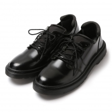 エヌハリウッド／N.HOOLY WOOD シューズ スニーカー 靴 ローカット メンズ 男性 男性用レザー 革 本革 グレー 灰色  192-SE01 pieces プレーントゥ