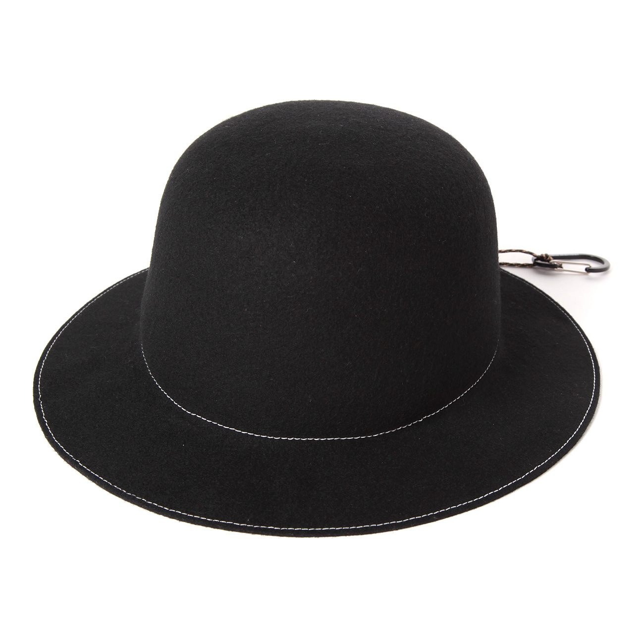 and wander / アンドワンダー | wool felt hat - Black | 通販