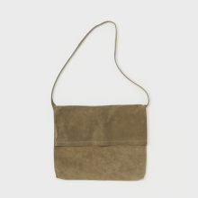 Hender Scheme / エンダースキーマ | pig flap shoulder bag big - Khaki