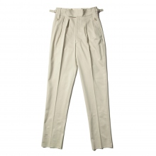 パンツ NEAT CONE CANVAS BELTLESS IVORY NEAT｜CONE CANVAS｜BELTLESS - IVORY｜PRODUCT｜Continuer Inc