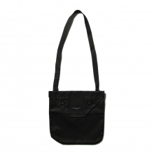 Shoulder Pouch - Coated Twill - Black ￥12,100