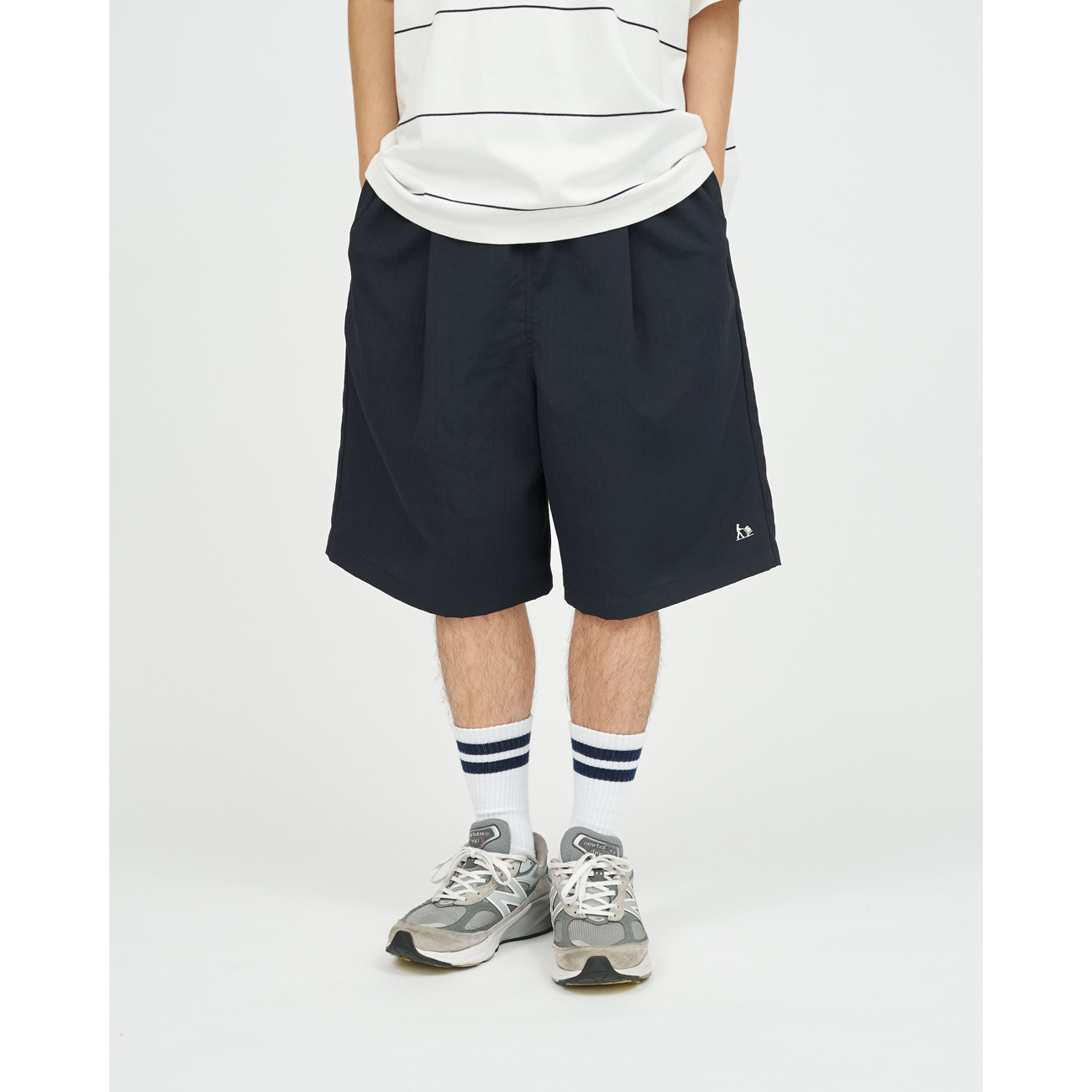 FreshService / フレッシュサービス | DRY WASHER POPLIN EASY SHORTS