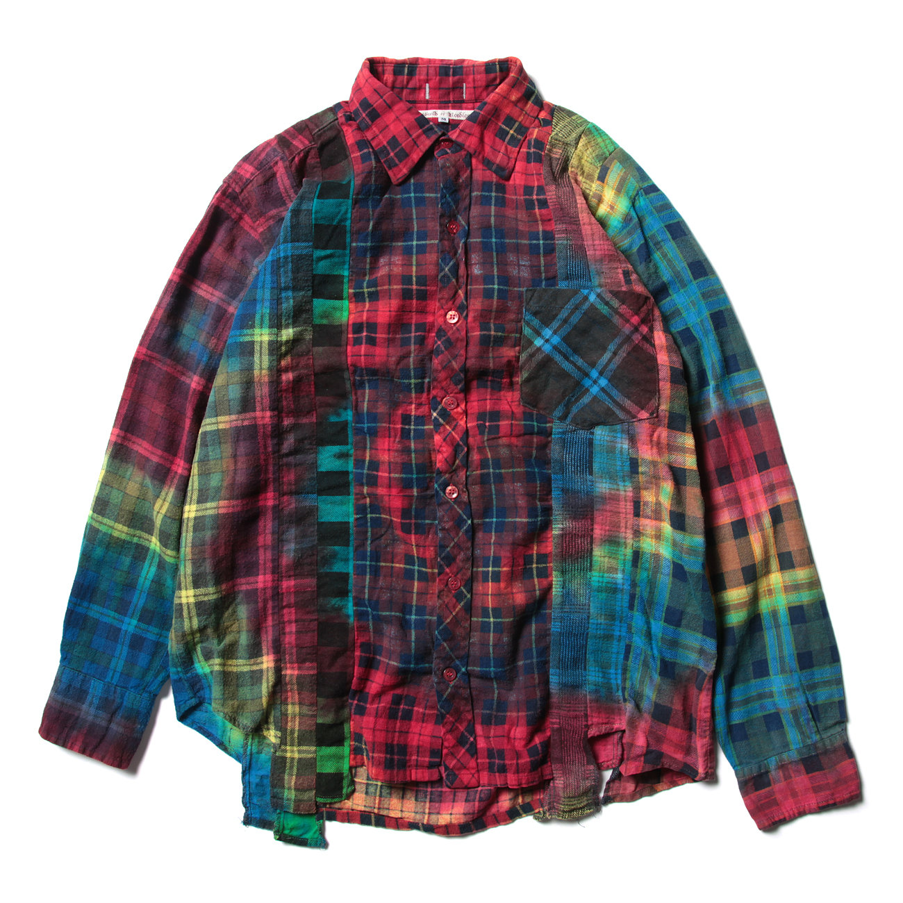 トップス Rebuild by Needles / 7 Cuts Shirt M Rebuild by Needles / リビルド バイ ニードルズ | Flannel Shirt -> 7