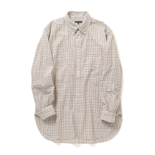ENGINEERED GARMENTS / エンジニアドガーメンツ | 19 Century BD Shirt - Brushed Cotton Tattersall - Ivory