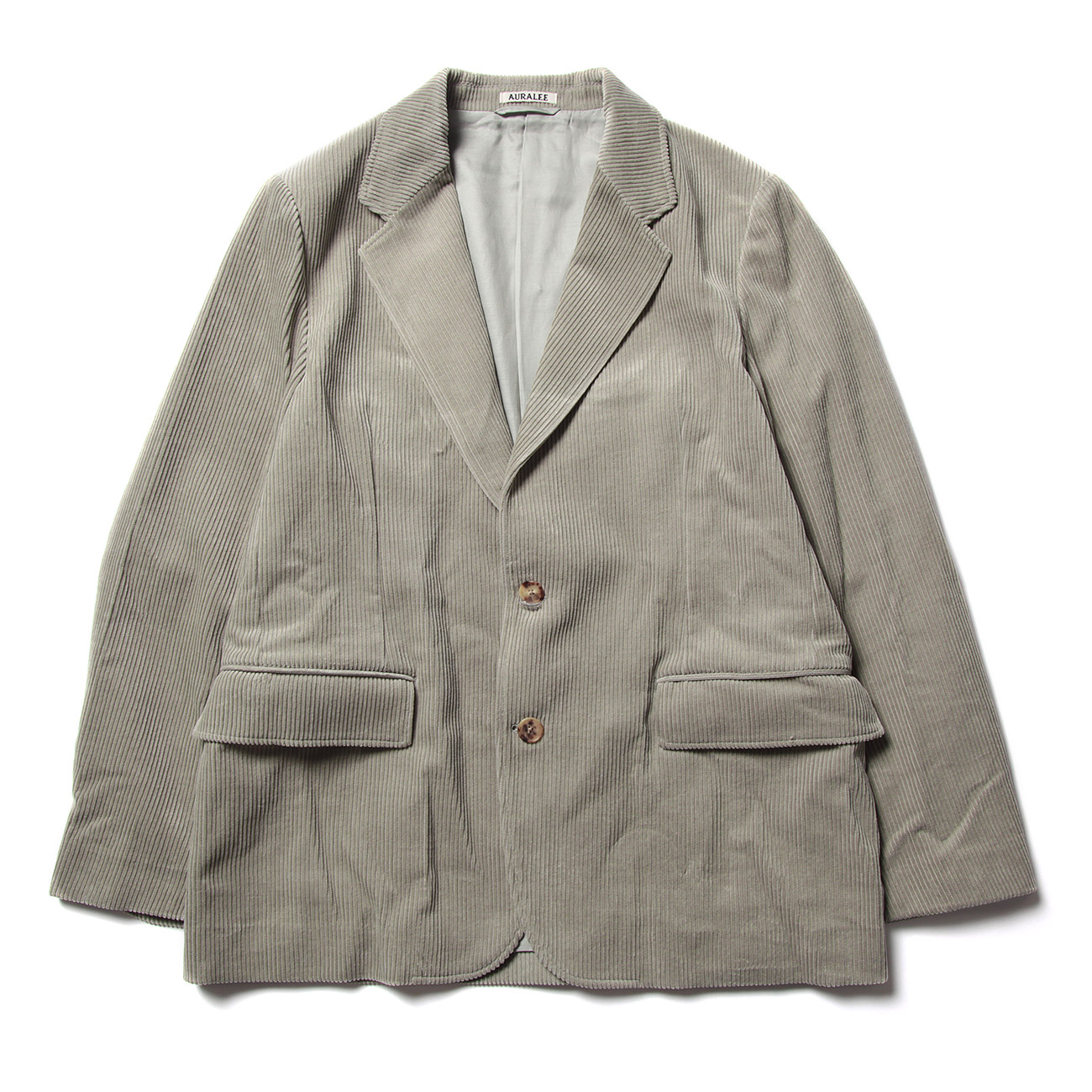 AURALEE WASHED CORDUROY JACKET - テーラードジャケット