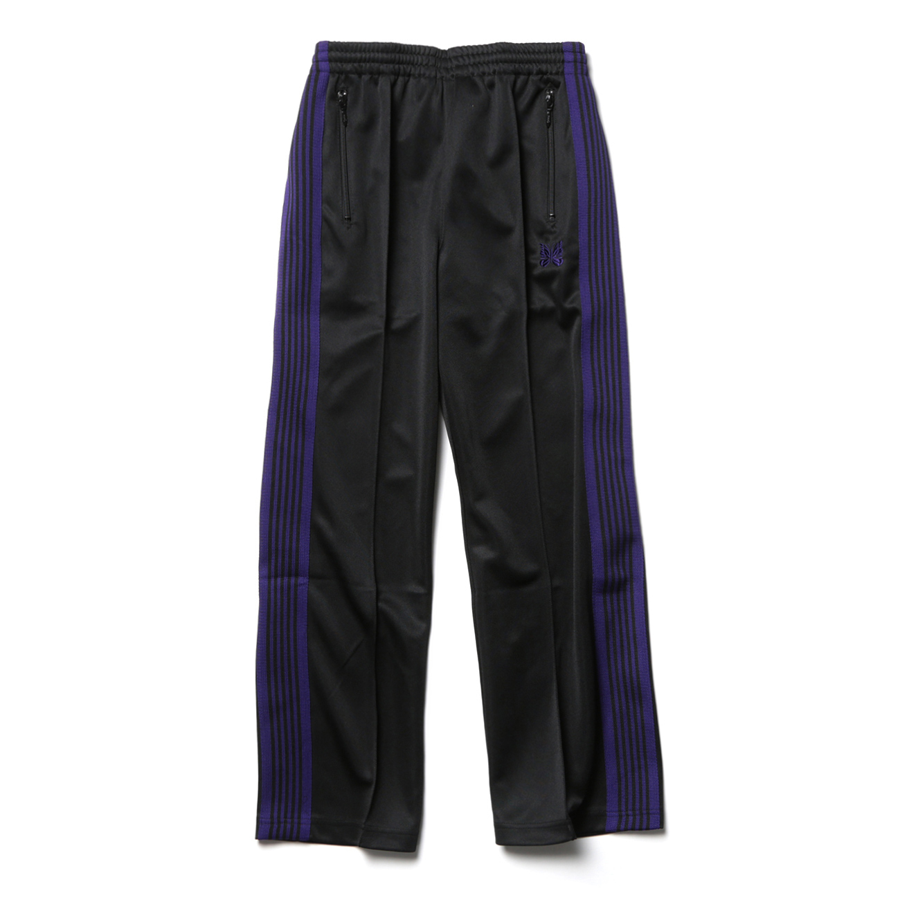 Needles / ニードルズ | Track Pant - Poly Smooth - Black | 通販