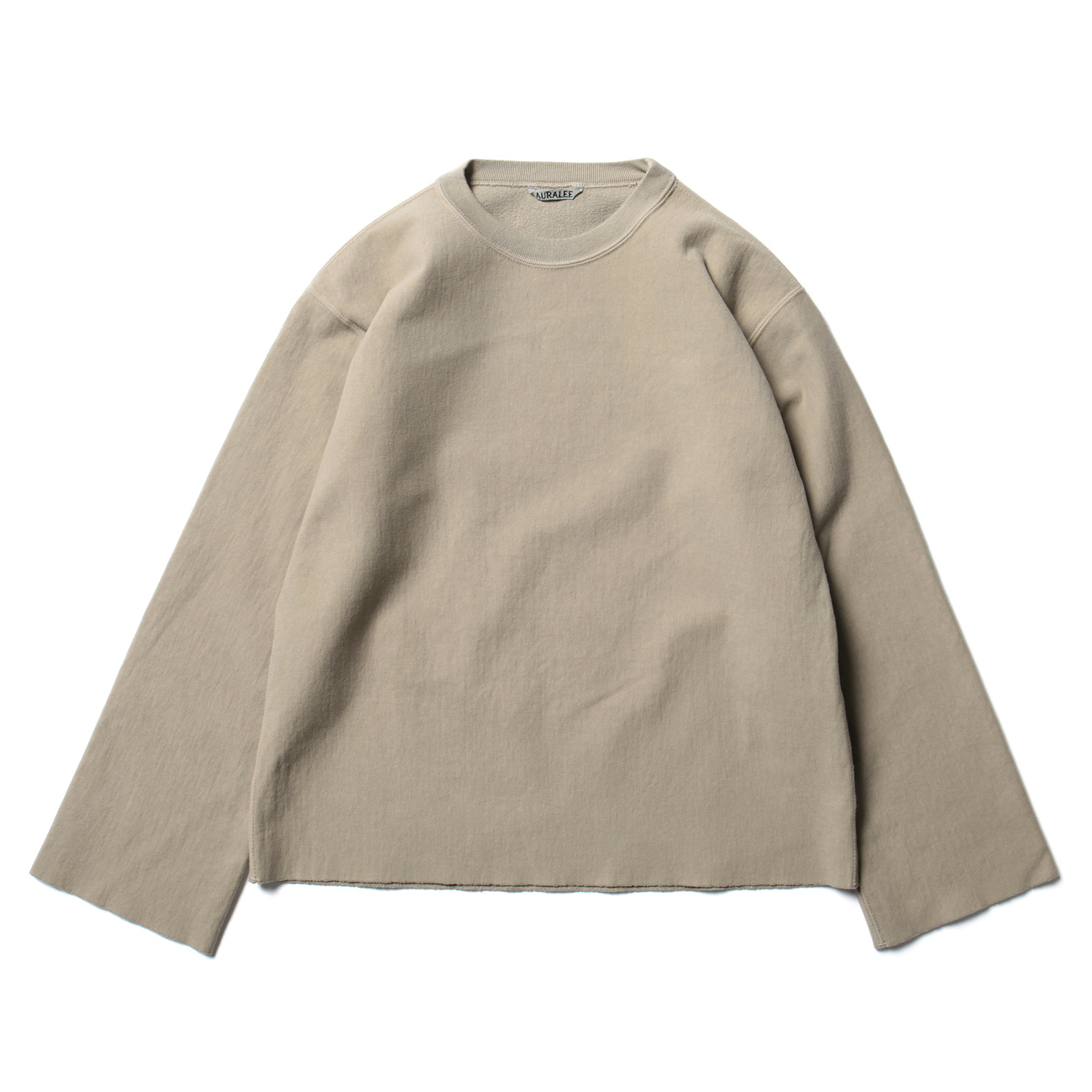 トップス AURALEE SUPER MILLED SWEAT CUT-OFF P/O AURALEE / オーラリー | SUPER MILLED SWEAT CUT-OFF P/O (レディース