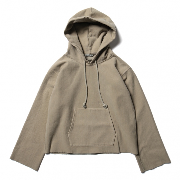 AURALEE / オーラリー | SUPER MILLED SWEAT CUT-OFF P/O PARKA