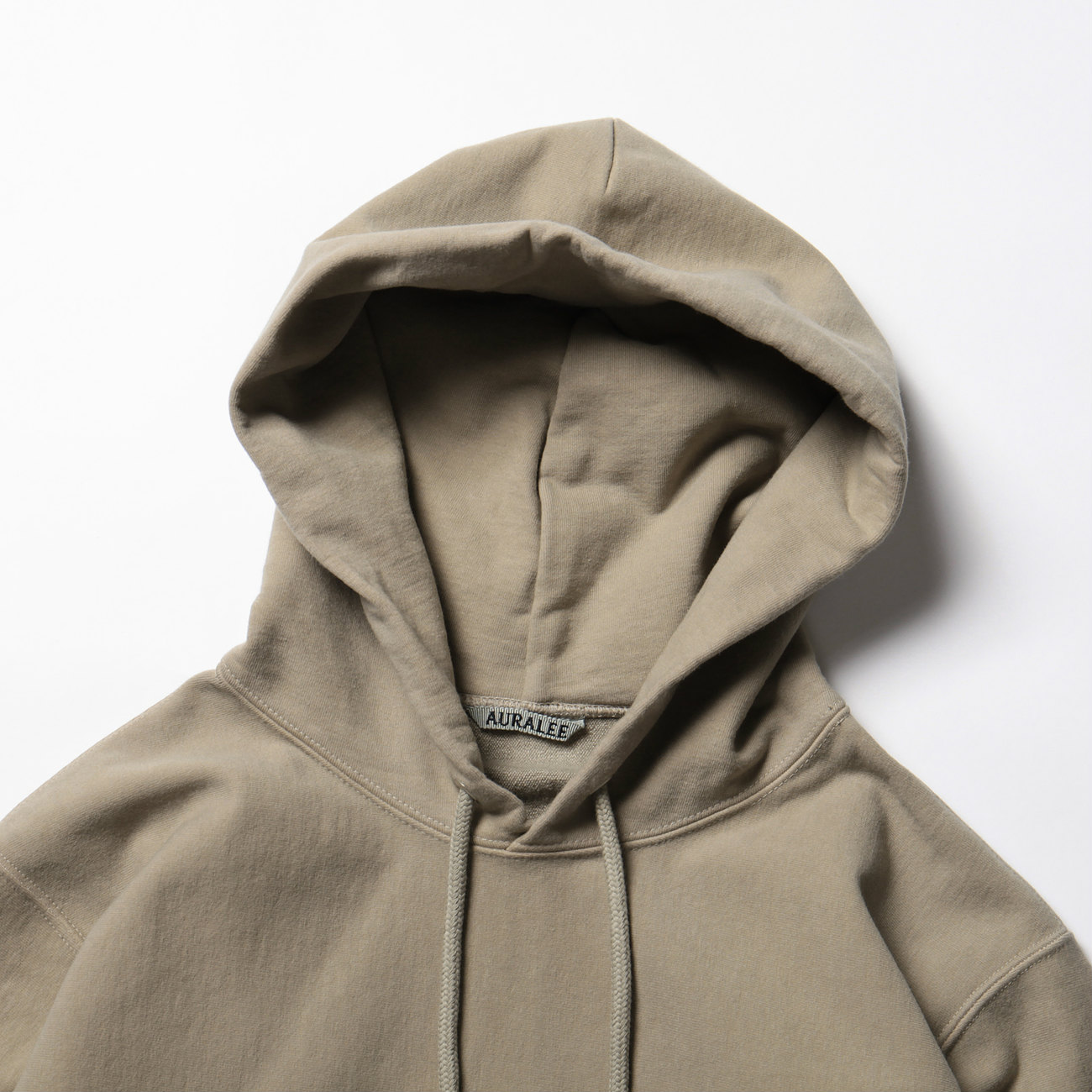 SUPER MILLED SWEAT CUT-OFF P/O PARKA (レディース) - Khaki Gray