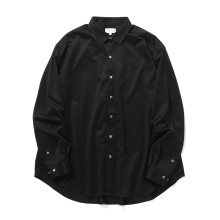 KANEMASA PHIL. / カネマサフィル | 46G Atmosphere Shirt - Black (Night Black)