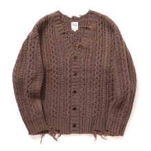 RhodolirioN / ロドリリオン | Aran Cardigan - Mocha