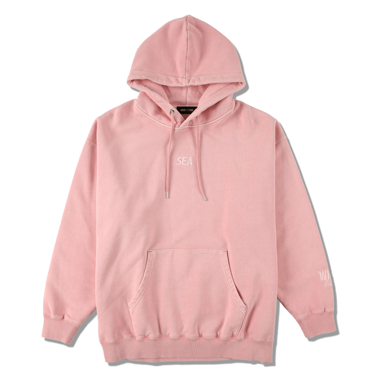 WIND AND SEA / ウィンダンシー | SEA (pigment-dye) HOODIE - Fs Pink