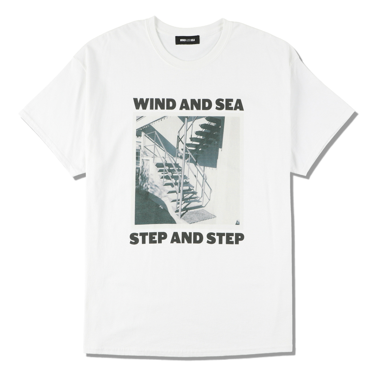 WDS (STEP AND STEP) PHOTO T-SHIRT - White