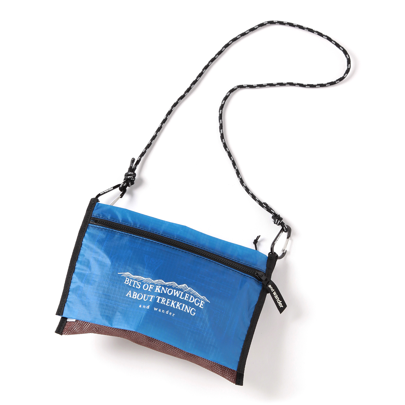ワンダ（2セット） and wander / アンドワンダー | twin pouch set - Blue | 通販