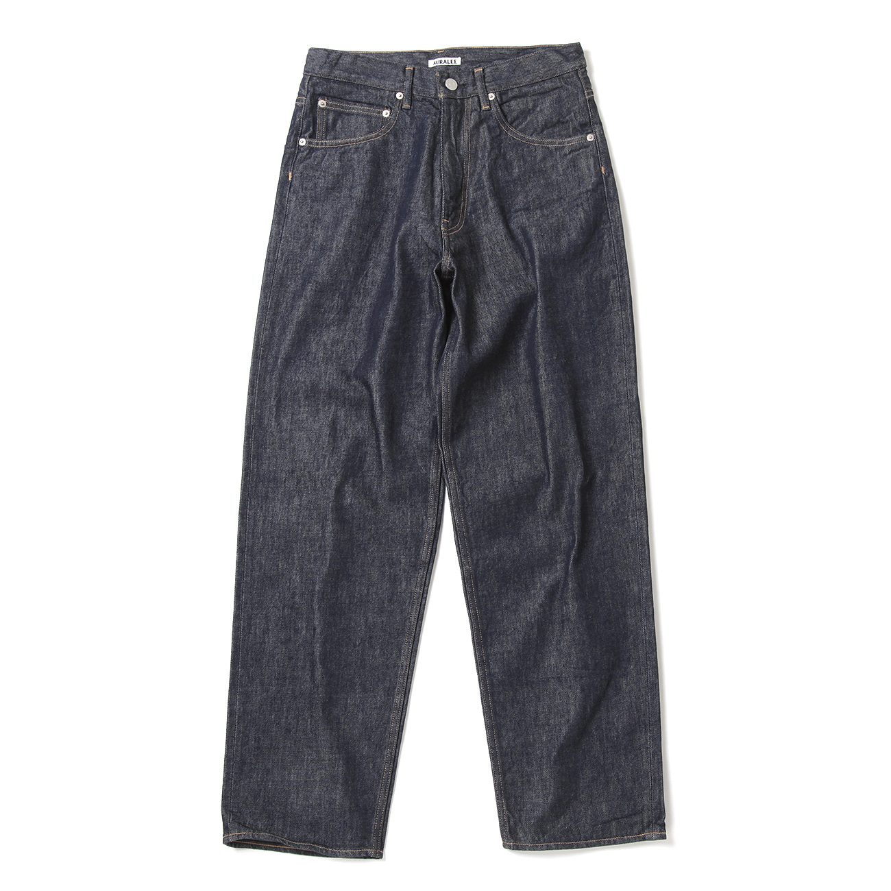 HARD TWIST DENIM WIDE PANTS (メンズ) - Indigo