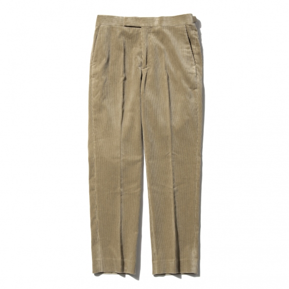 AURALEE / オーラリー | WASHED CORDUROY TAPERED SLACKS (メンズ