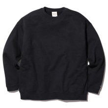 snow peak / スノーピーク | Recycled Cotton Sweat Crewneck - Black