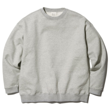 snow peak / スノーピーク | Recycled Cotton Sweat Crewneck - M.Grey