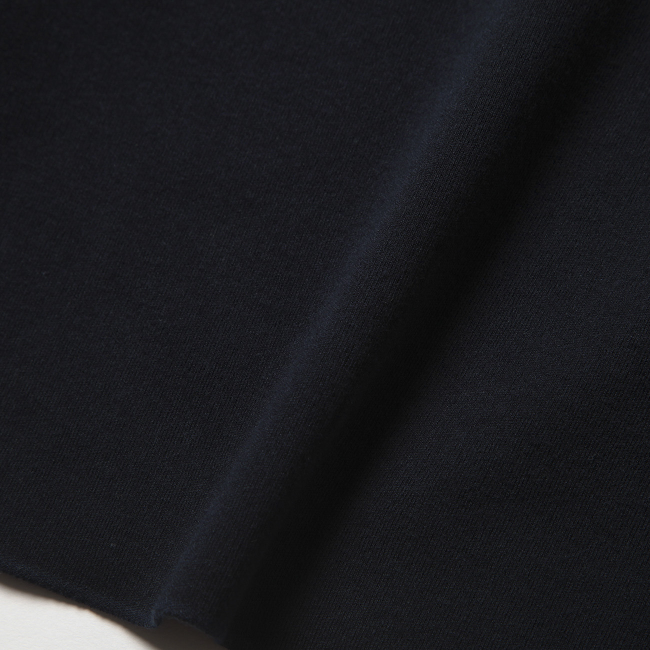 BATONER / バトナー | 32G SMOOTH COTTON CREW NECK (メンズ) - Navy 